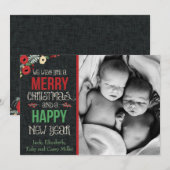 Frohe Weihnachten (Vorne/Hinten)