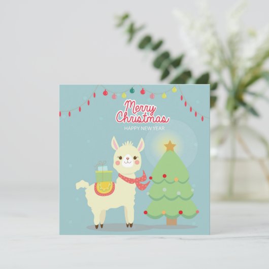 Frohe Weihnachten (Stehend Vorderseite)