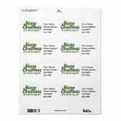 Frohe Weihnachten (Vorne)