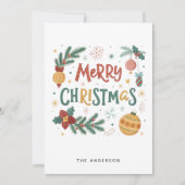 Frohe Weihnachten (Vorderseite)