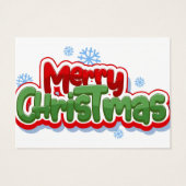 Frohe Weihnachten (Rückseite)