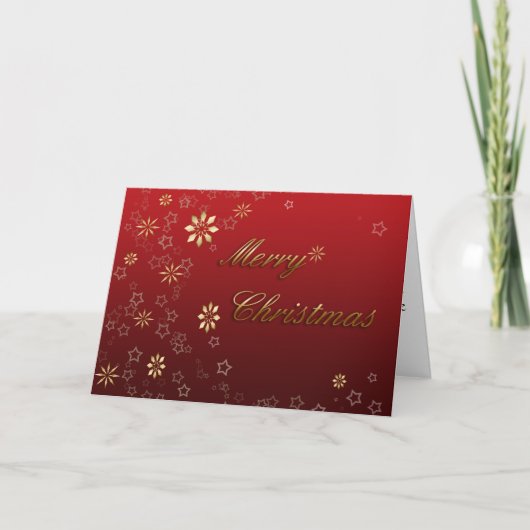 Frohe Weihnachten (Vorderseite)
