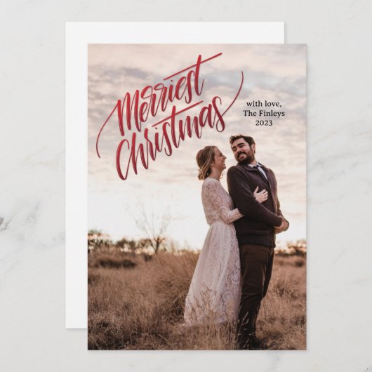 Frohe Weihnachten (Vorne/Hinten)