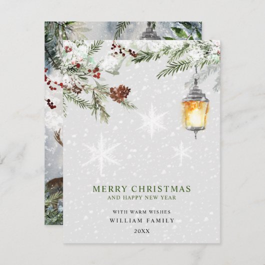 Frohe Weihnachten (Vorne/Hinten)