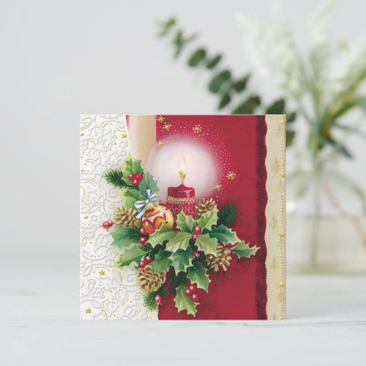 Frohe Weihnachten (Stehend Vorderseite)