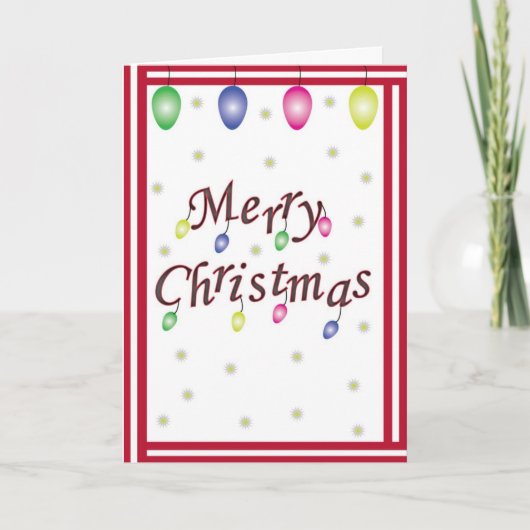 Frohe Weihnachten (Vorderseite)