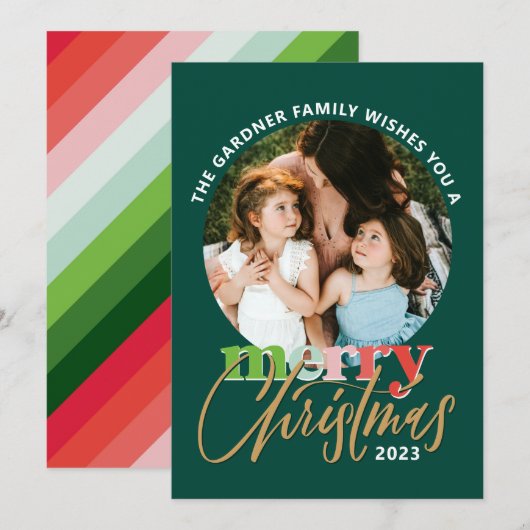 Frohe Weihnachten (Vorne/Hinten)