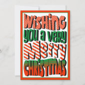 Frohe Weihnachten (Vorderseite)