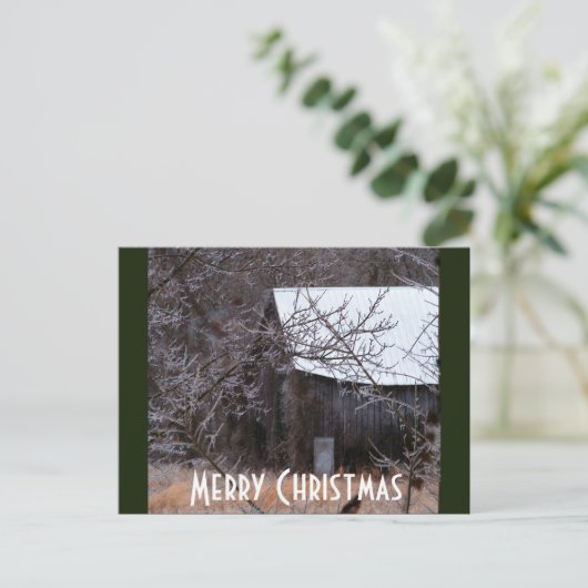 Frohe Weihnachten (Stehend Vorderseite)