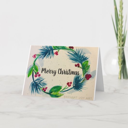 Frohe Weihnachten (Vorderseite)