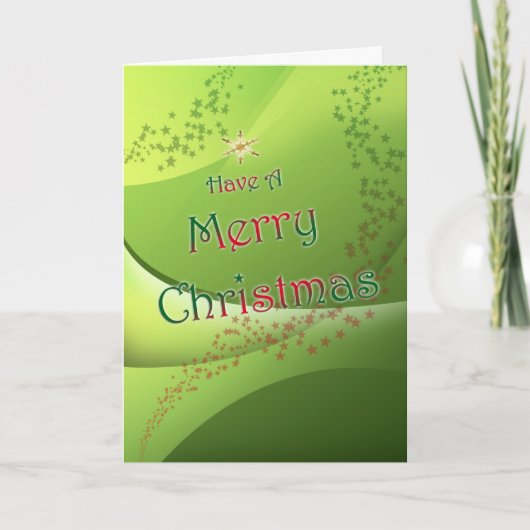 Frohe Weihnachten (Vorderseite)
