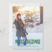 Frohe Weihnachten (Vorderseite)