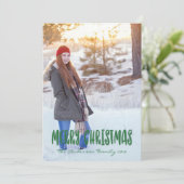 Frohe Weihnachten (Stehend Vorderseite)