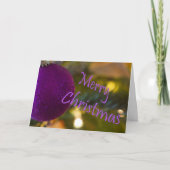 Frohe Weihnachten (Vorderseite)