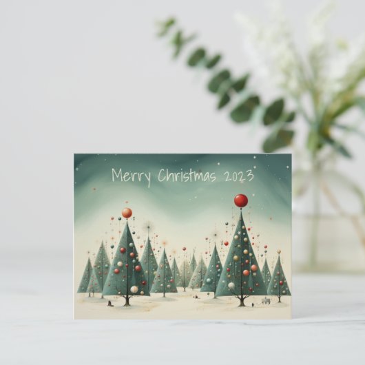 Frohe Weihnachten (Stehend Vorderseite)