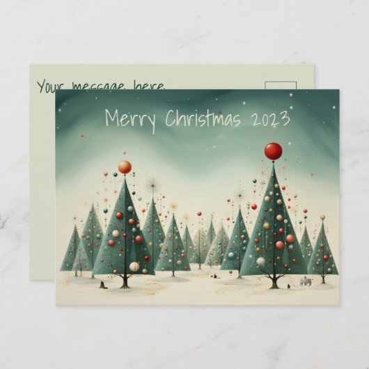 Frohe Weihnachten (Vorne/Hinten)