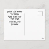 Frohe Weihnachten (Rückseite)