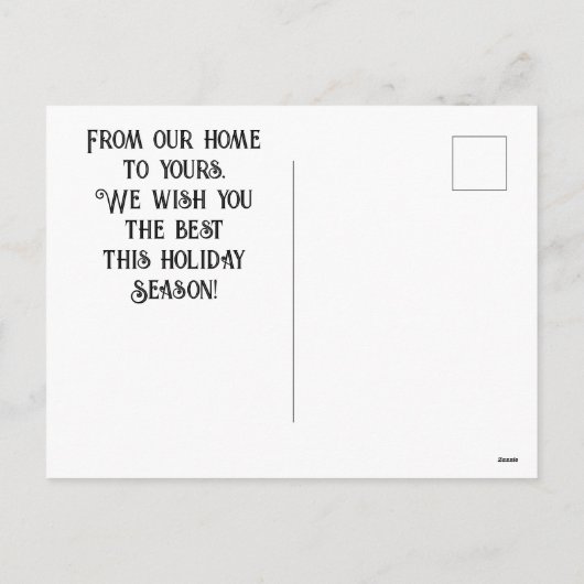 Frohe Weihnachten (Rückseite)