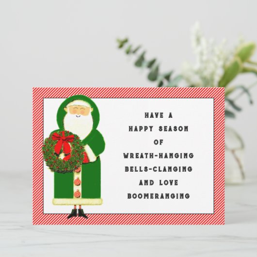 Frohe Weihnachten (Stehend Vorderseite)