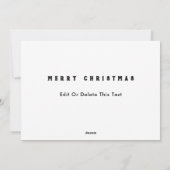 Frohe Weihnachten (Rückseite)