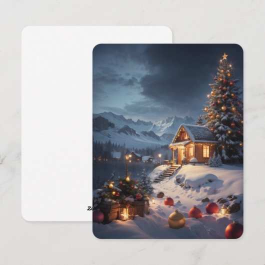 Frohe Weihnachten (Vorne/Hinten)