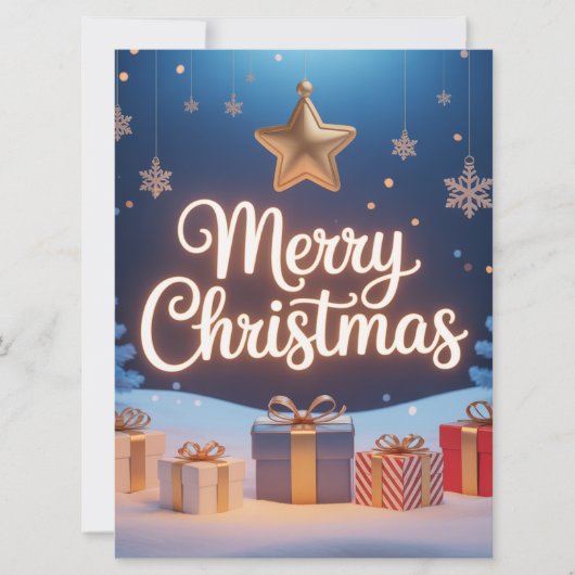 Frohe Weihnachten (Vorderseite)