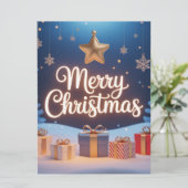 Frohe Weihnachten (Stehend Vorderseite)