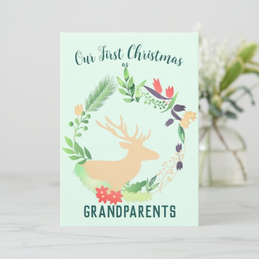 Frohe Weihnachten (Stehend Vorderseite)