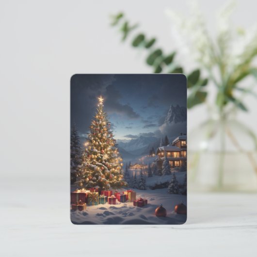 Frohe Weihnachten (Stehend Vorderseite)