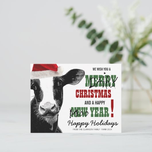 Frohe Weihnachten (Stehend Vorderseite)