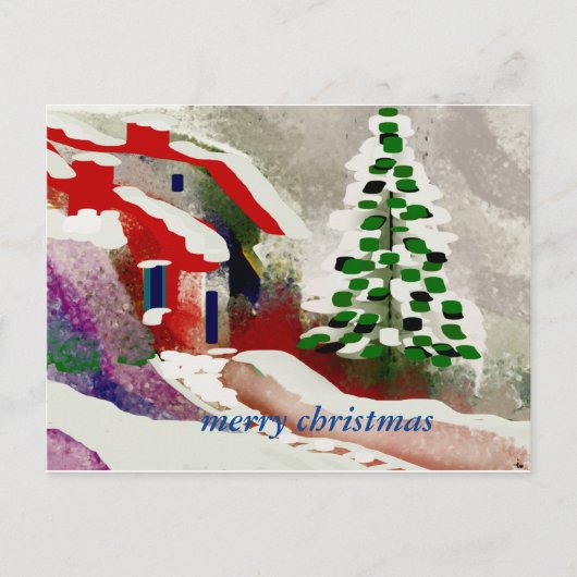 frohe Weihnachten (Vorderseite)