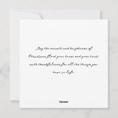 Frohe Weihnachten  (Rückseite)