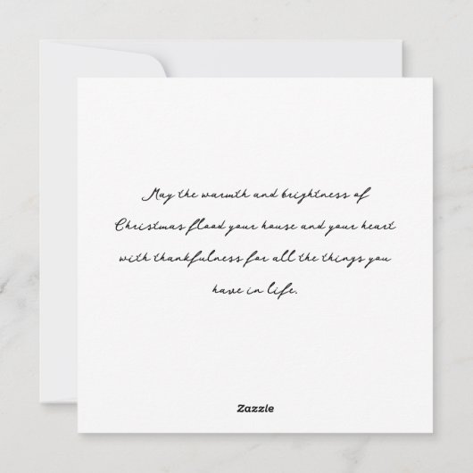 Frohe Weihnachten  (Rückseite)