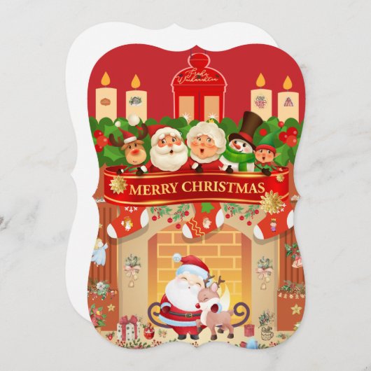 Frohe Weihnachten (Vorne/Hinten)