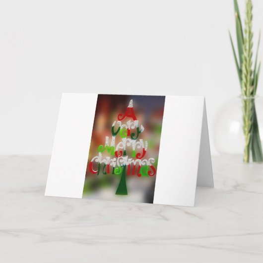 Frohe Weihnachten (Vorderseite)