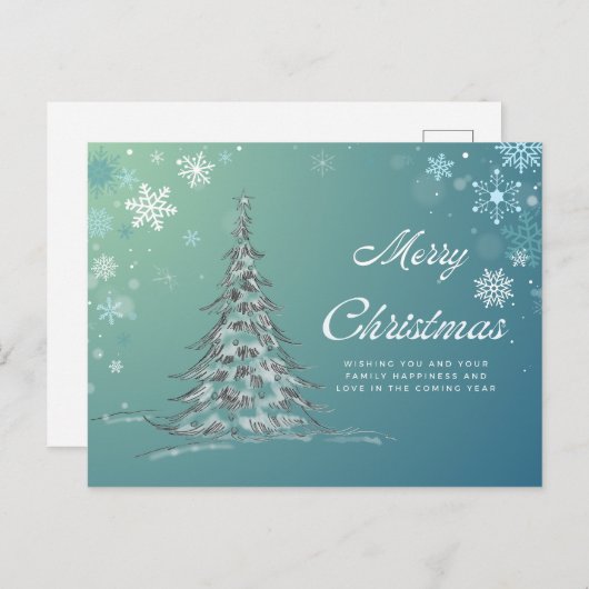 Frohe Weihnachten (Vorne/Hinten)