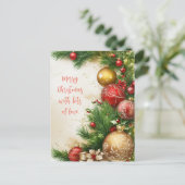 Frohe Weihnachten (Stehend Vorderseite)