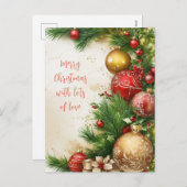 Frohe Weihnachten (Vorne/Hinten)