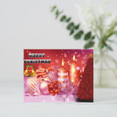 frohe Weihnachten (Stehend Vorderseite)