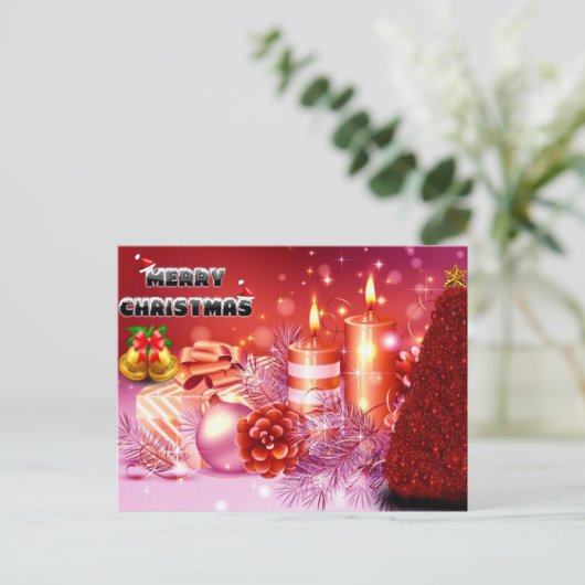 frohe Weihnachten (Stehend Vorderseite)