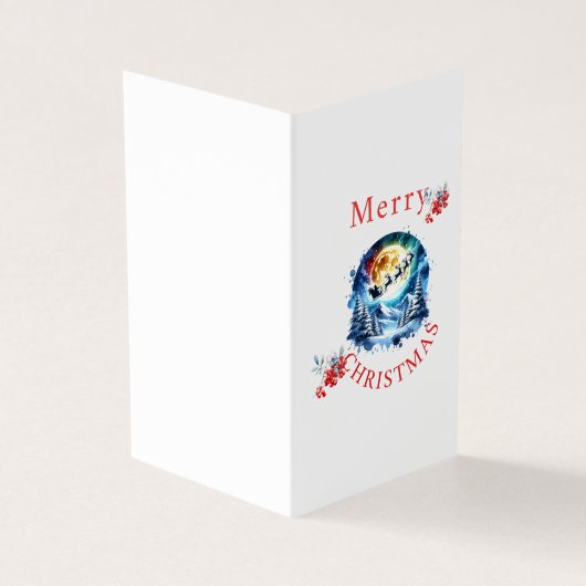 "Frohe Weihnachten" (Vorderseite)