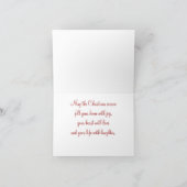 Frohe Weihnachten (Innenseite)