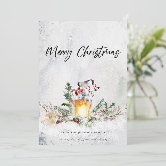 Frohe Weihnachten (Stehend Vorderseite)