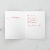 Frohe Weihnachten (Innenseite)