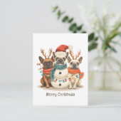 Frohe Weihnachten (Stehend Vorderseite)