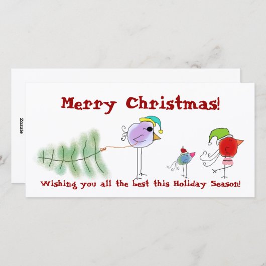 Frohe Weihnachten (Vorne/Hinten)