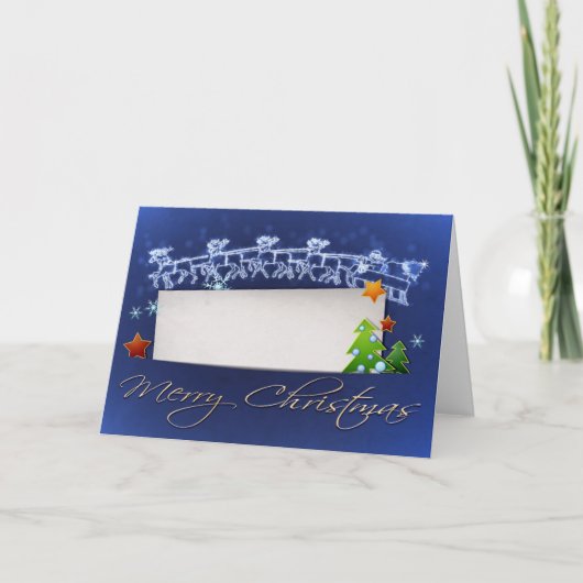 Frohe Weihnachten (Vorderseite)