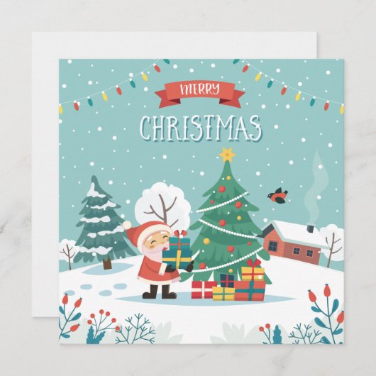 Frohe Weihnachten (Vorne/Hinten)