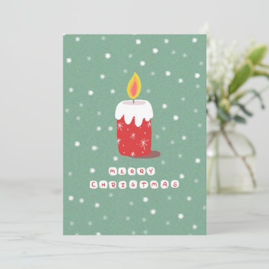 Frohe Weihnachten (Stehend Vorderseite)