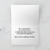 Frohe Weihnachten (Innenseite)